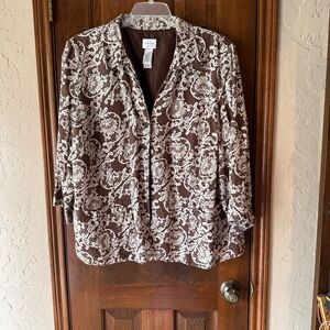 Emma James Brown Lined Jacket